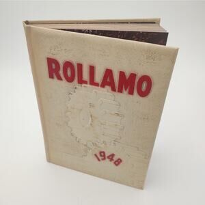 Yearbook Missouri School of Mines and Metallurgy RollaMo 1948 Original